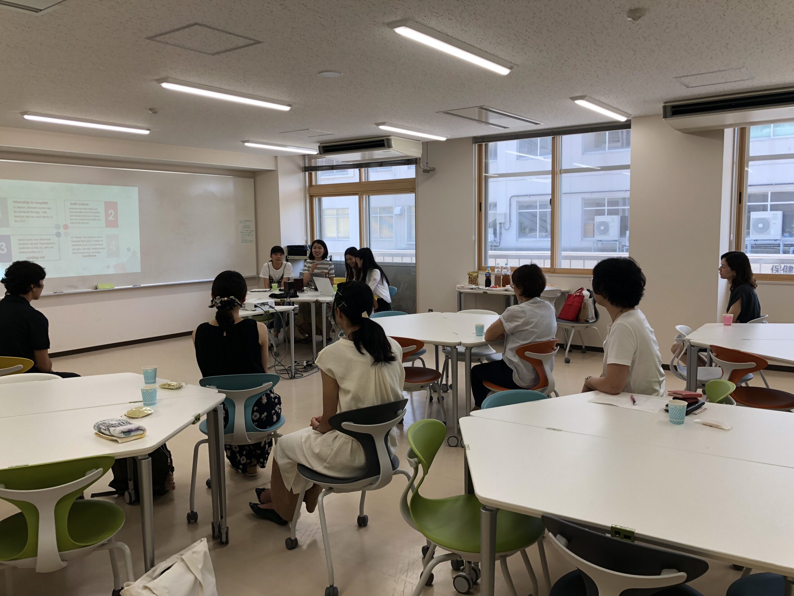 アイディア・マップ発表の様子